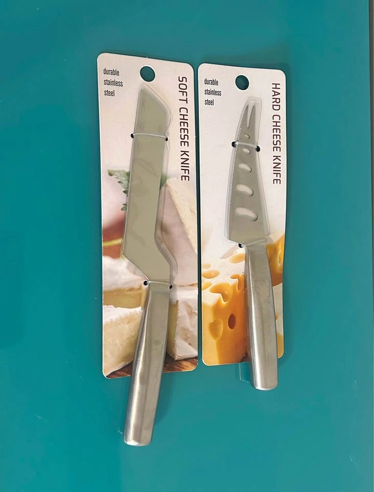 New Bradshaw Home Soft and Hard Cheese Knife Set