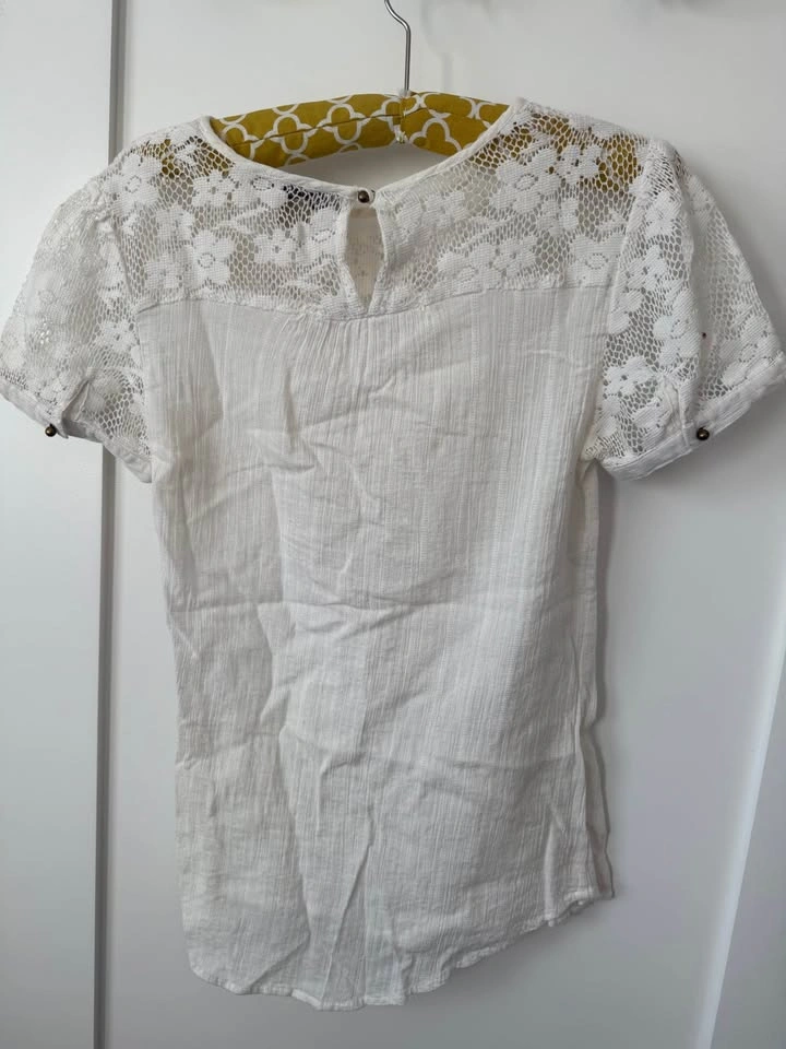 White lace top - photo 2