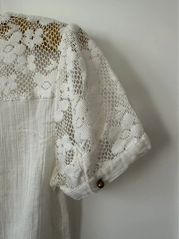 White lace top - photo 3