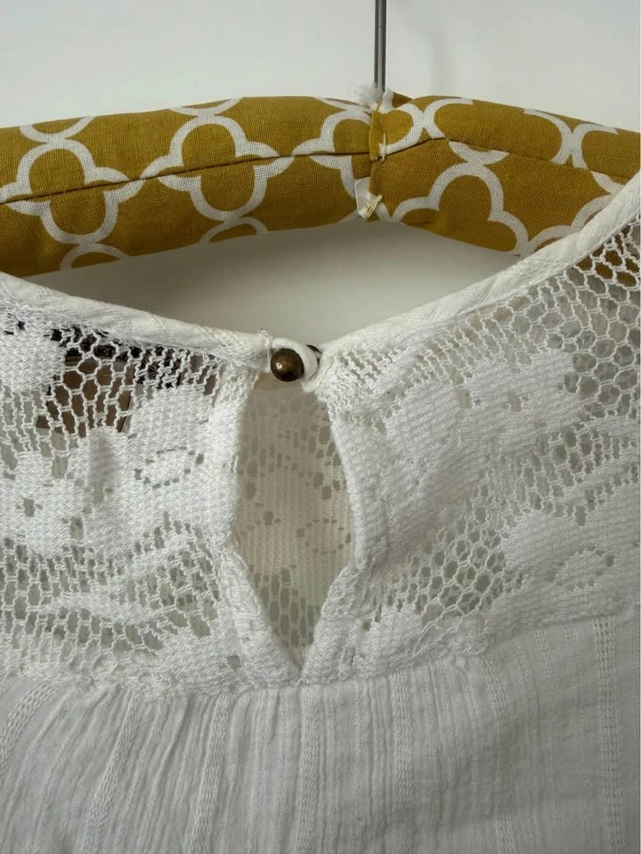 White lace top - photo 4