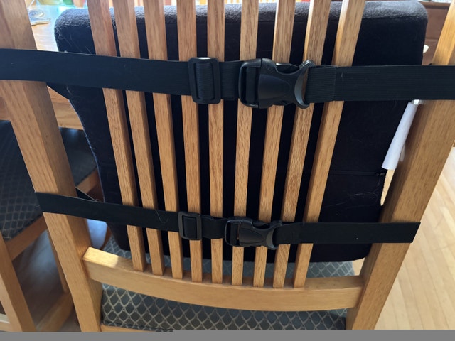 Lumbar Back Cushion with adjustable straps - photo 3