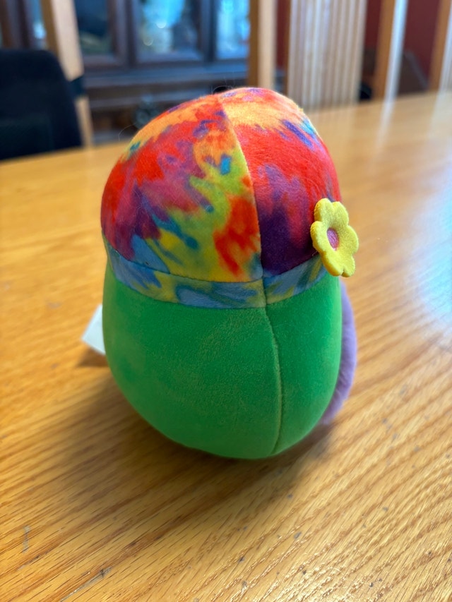 Garo Blacklight Tie Dye Mushroom Squishmallow - 5” - photo 2