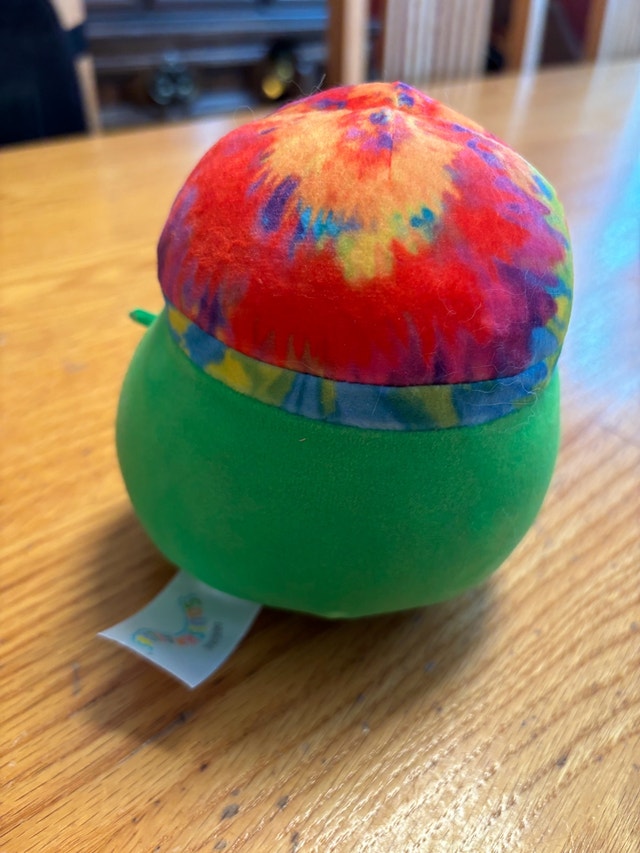 Garo Blacklight Tie Dye Mushroom Squishmallow - 5” - photo 3