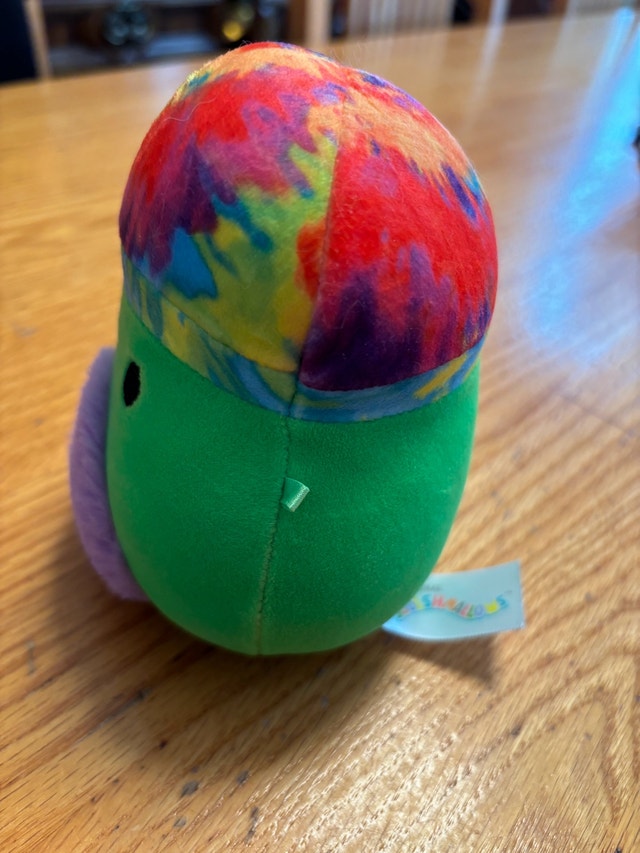 Garo Blacklight Tie Dye Mushroom Squishmallow - 5” - photo 4