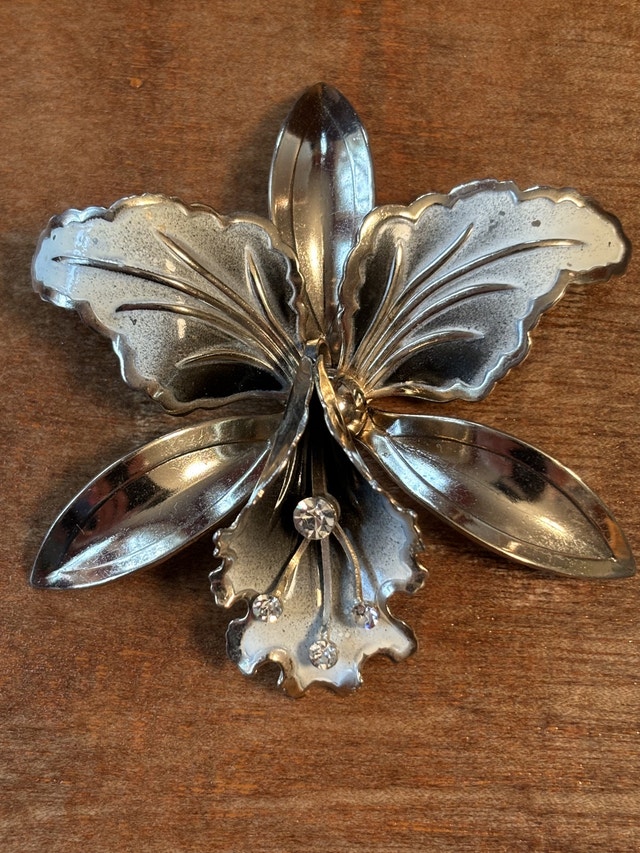 1950’s Orchid Brooch