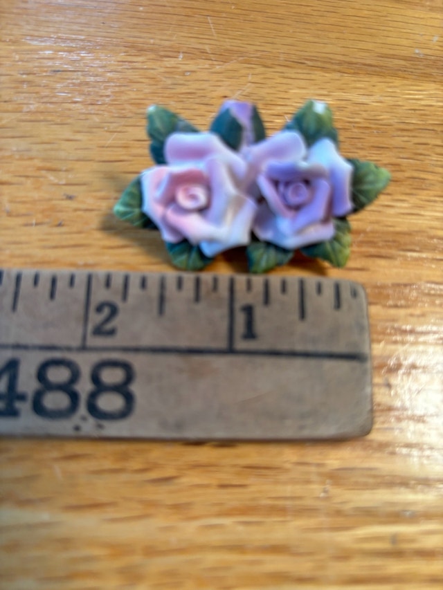 Vintage Rose Brooch - photo 3