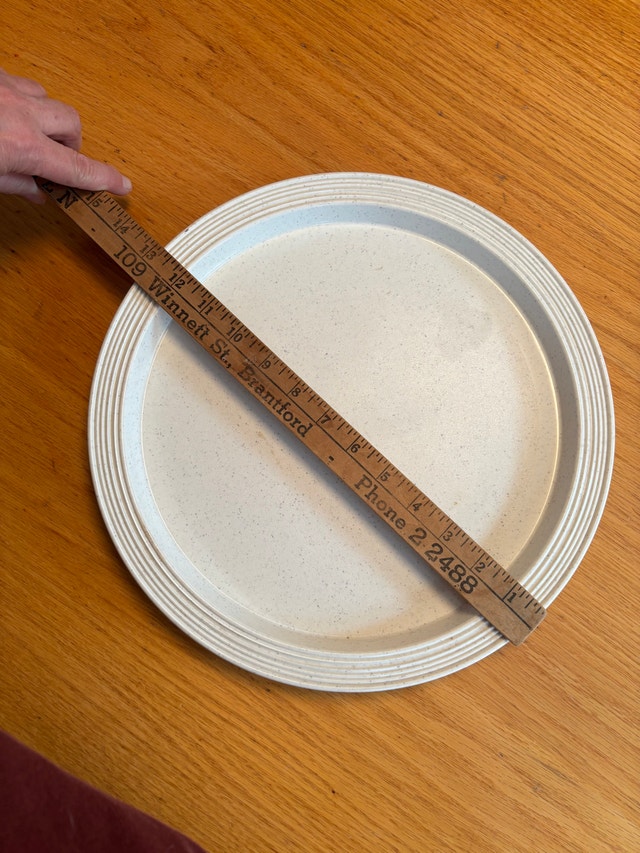 Vintage Rubbermaid White Melamine 13” Lazy Susan Turntable - photo 4