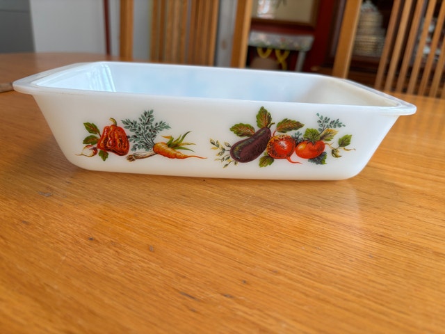 Vintage JAJ Vegetable, Tuscany Rectangular Dish No 542