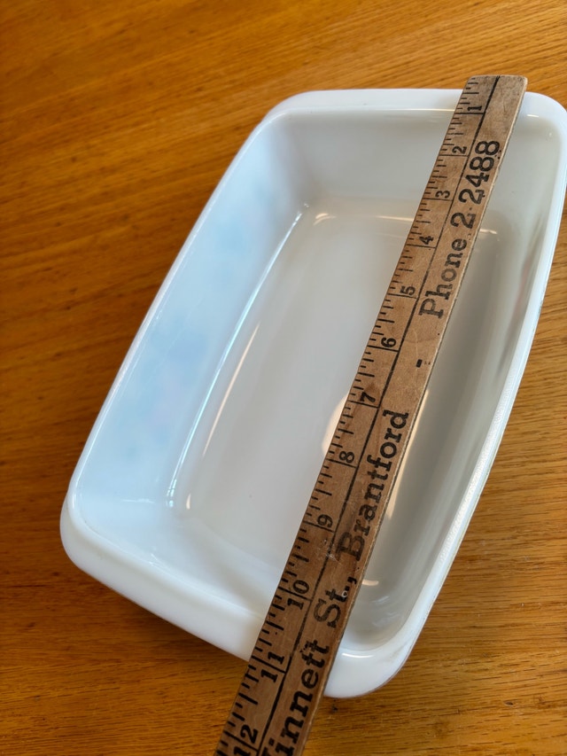 Vintage JAJ Vegetable, Tuscany Rectangular Dish No 542 - photo 5