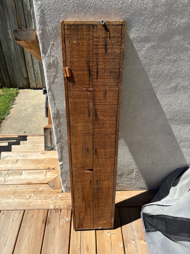 Rustic Wood Wall Shelf - photo 2