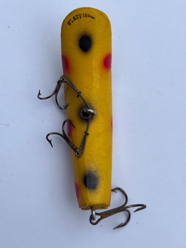 VTG Helin Flatfish X5 Fishing Lure – Yellow / Red / Black Spots - photo 4