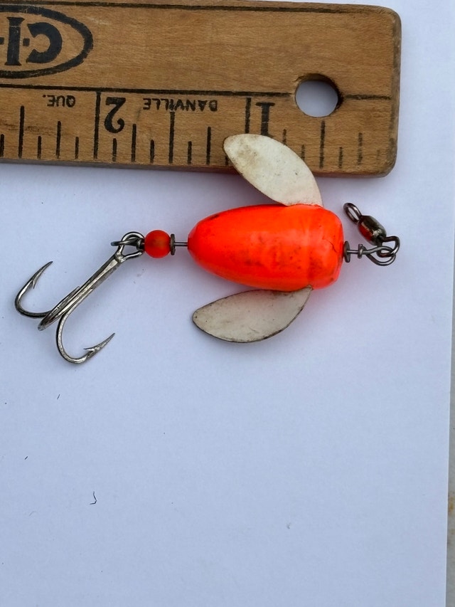 Vintage Worden's Spin-N-Glo In-Line Winged Spinner Lure