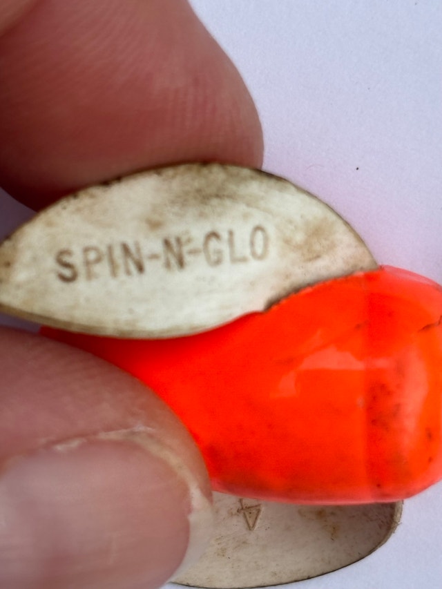 Vintage Worden's Spin-N-Glo In-Line Winged Spinner Lure - photo 3