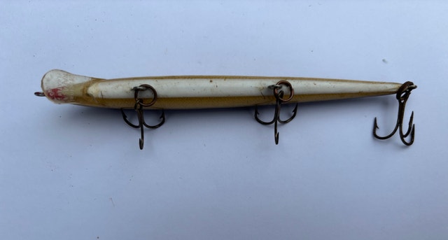 VTG Rapala Floating Minnow F13 — Gold Foil (Made in Finland) - photo 3