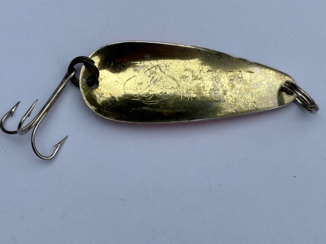 Vintage NEBCO "Flash Bait" #65 Trolling Spoon Lure - USA - photo 2