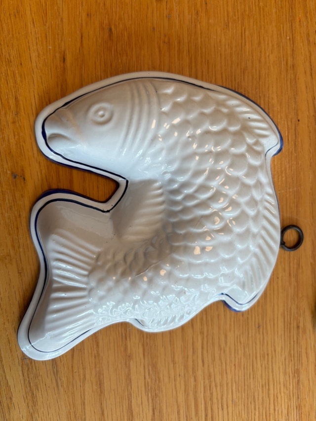 Ceramiche ABC Italian Fish Mold Ceramic Kitchen Decor