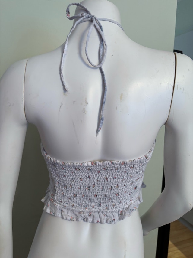 XS American Eagle Floral Halter Top - photo 3