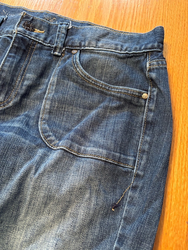 Vera Wang Straight Leg Cargo Pockets Jeans-Size 6 - photo 3