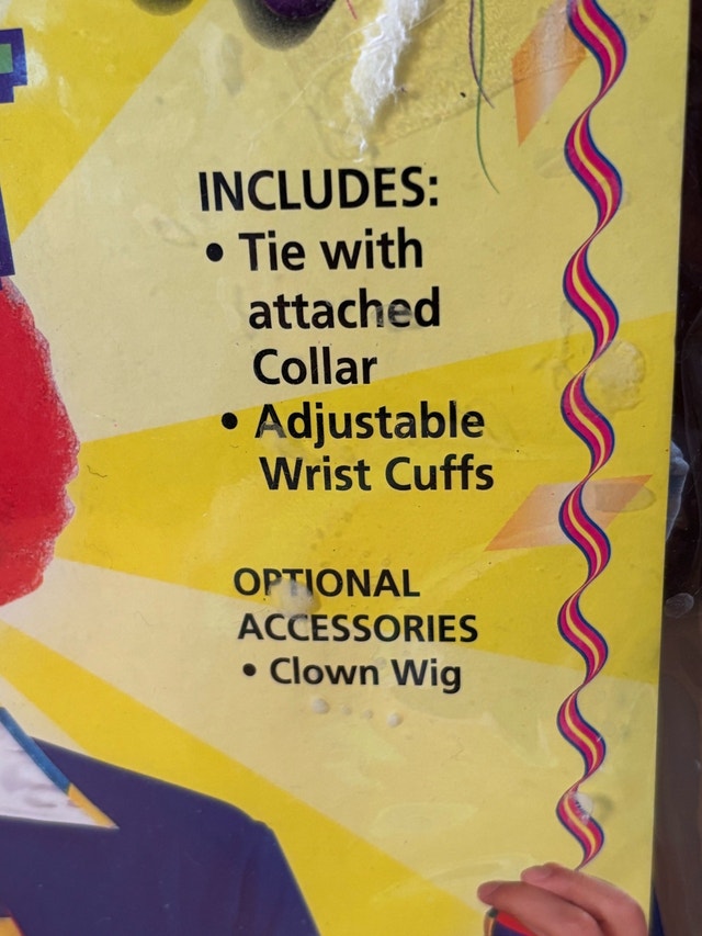New Clown Tie and Cuffs - photo 2