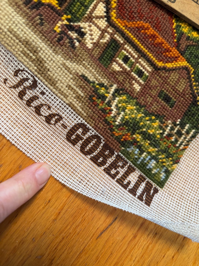 Completed Vintage Needlepoint - photo 5