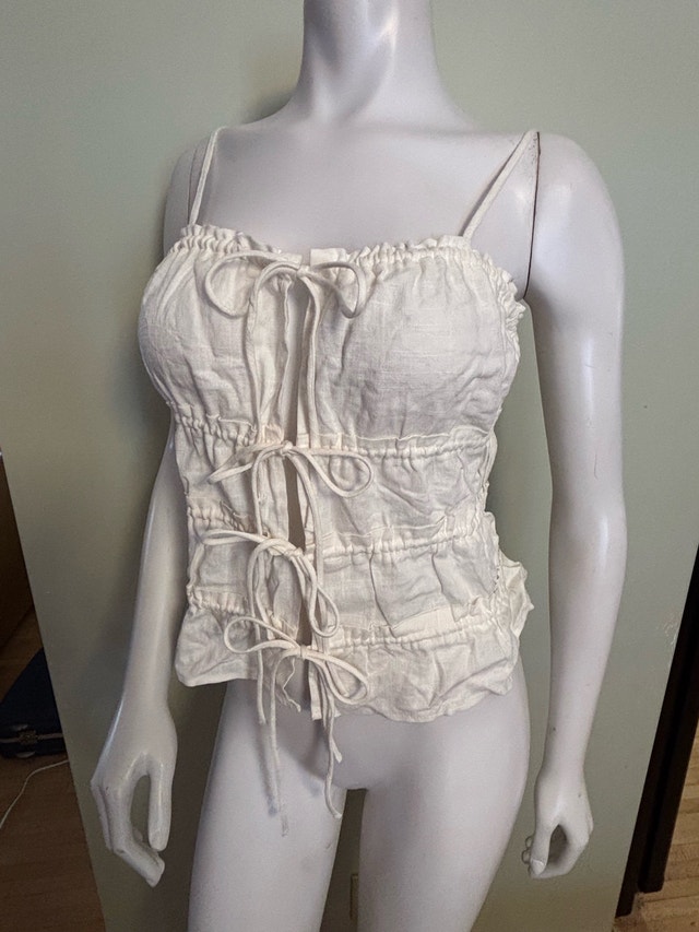 H&M Divided DRAWSTRING-DETAIL CAMISOLE TOP (small)