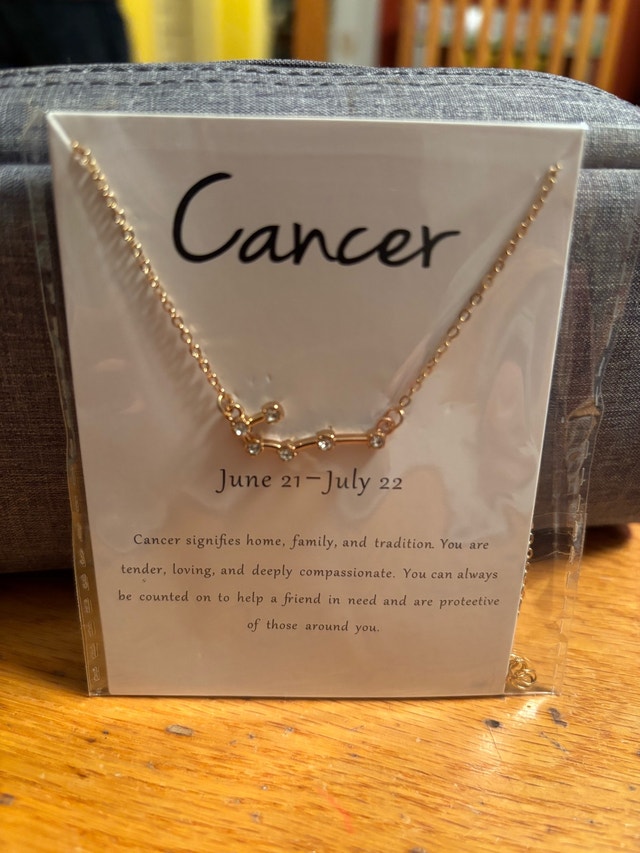 NEW Cancer Constellation Necklace