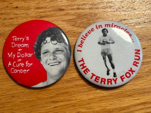 Terry Fox Pins