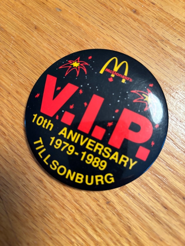 McDonald's Pin