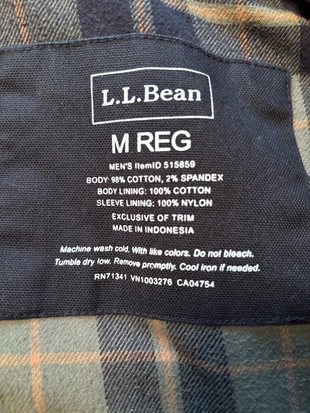Men's LL Bean BeanFlex Utility Trucker Jacket (medium) - photo 3