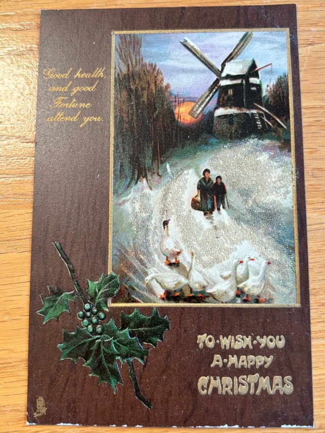 Tuck's Christmas Postcard Series No. C. 1722