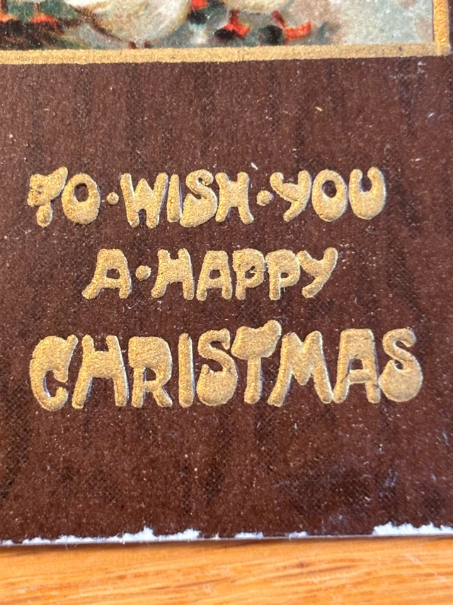 Tuck's Christmas Postcard Series No. C. 1722 - photo 3
