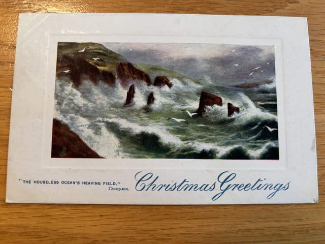 Vintage Tuck's Christmas Postcard