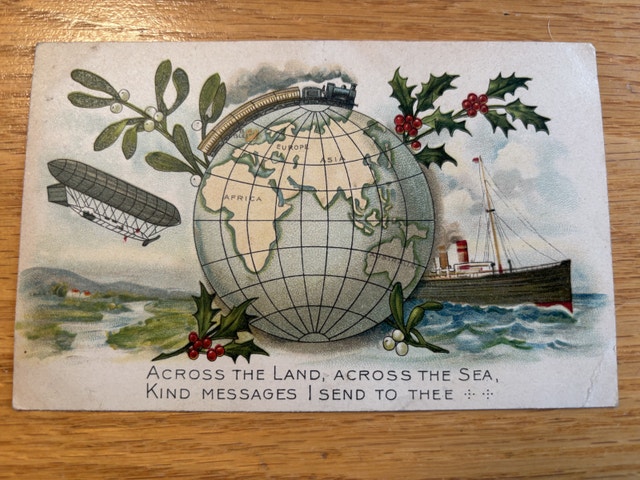 Antique Christmas Postcard