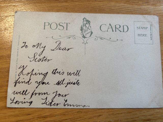 Antique Christmas Postcard - photo 2