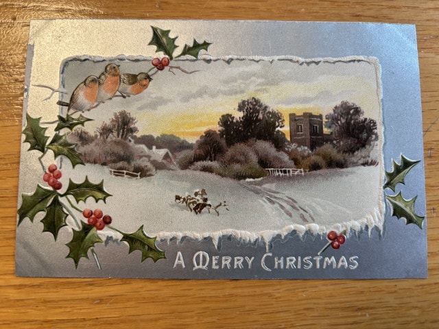Vintage Christmas Postcard