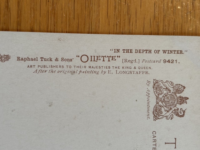 Tuck's Postcard - photo 3