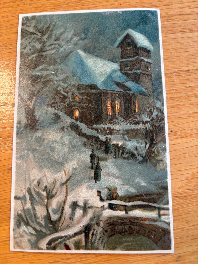 Vintage Christmas Postcard