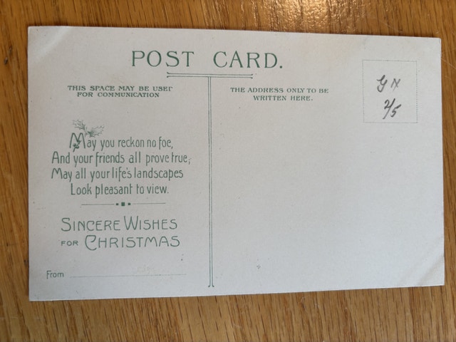 Vintage Christmas Postcard - photo 2