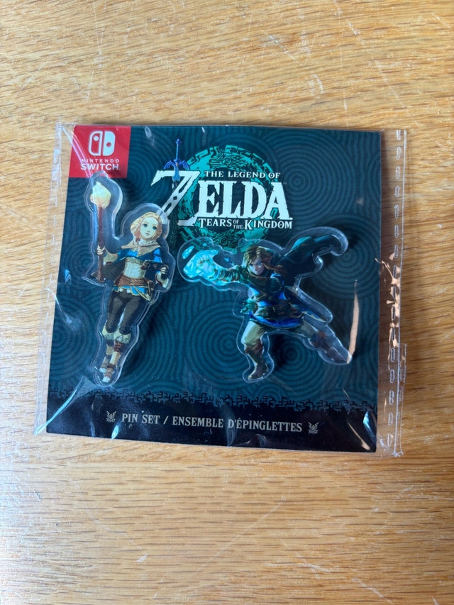NEW The Legend of Zelda: Tears of the Kingdom pins