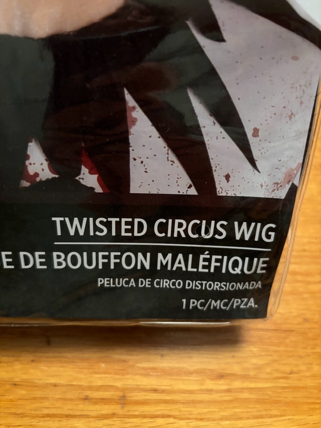 Halloween: Twisted Circus Wig -New in Pkg - photo 2
