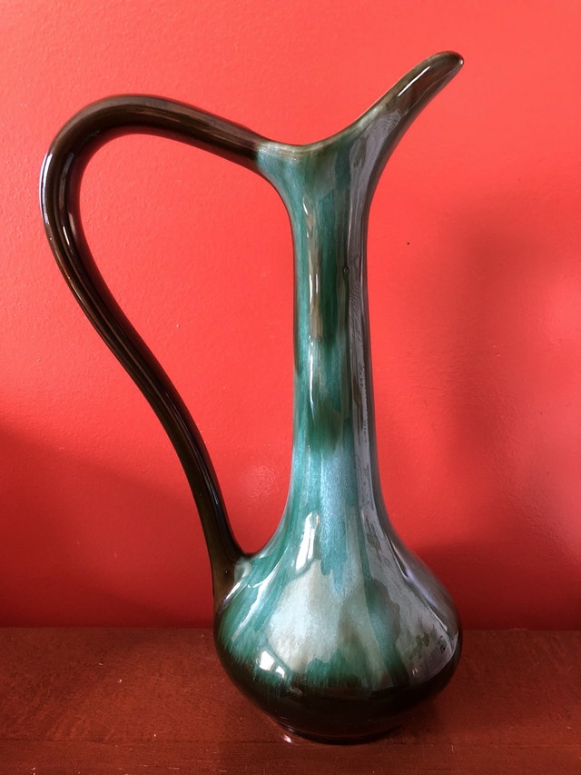 Blue Mountain Pottery Tall Pitcher Vase