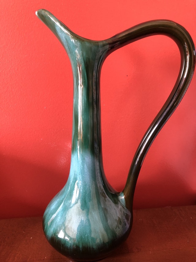 Blue Mountain Pottery Tall Pitcher Vase - photo 3