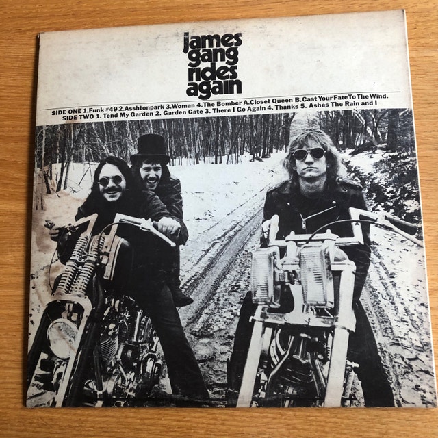 JAMES GANG RIDES AGAIN ABCS711 ABC GATEFOLD VINYL LP RECORD - photo 2
