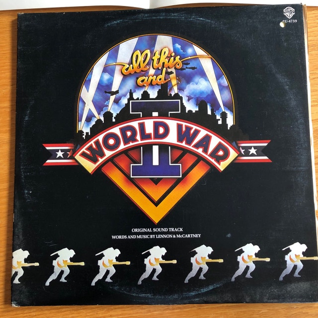 1976 All this and World War II Sound Track Vinyl x2 + poster