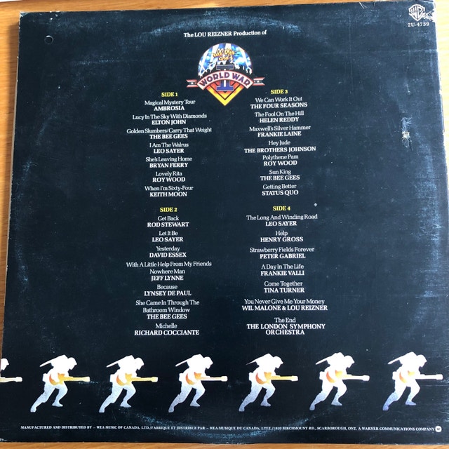 1976 All this and World War II Sound Track Vinyl x2 + poster - photo 2