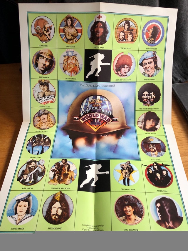1976 All this and World War II Sound Track Vinyl x2 + poster - photo 4