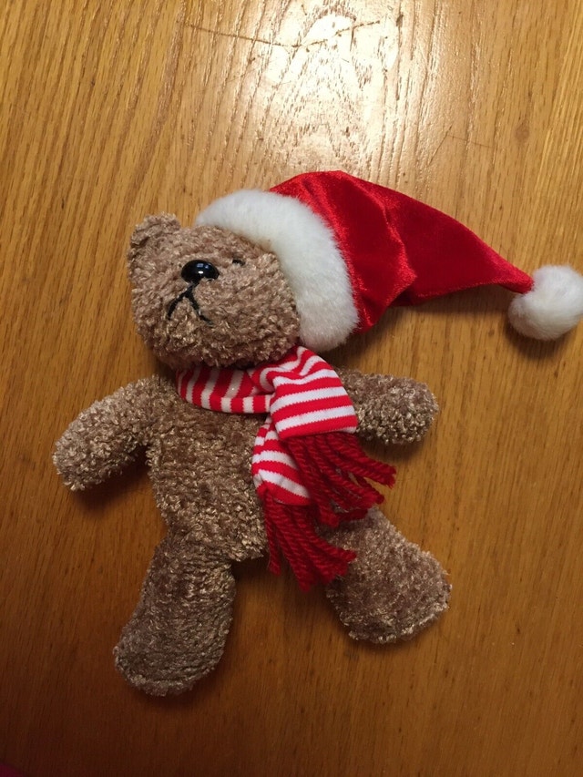 Sears exclusive Christmas Kringle 2000 Plush Bear 6" - photo 2