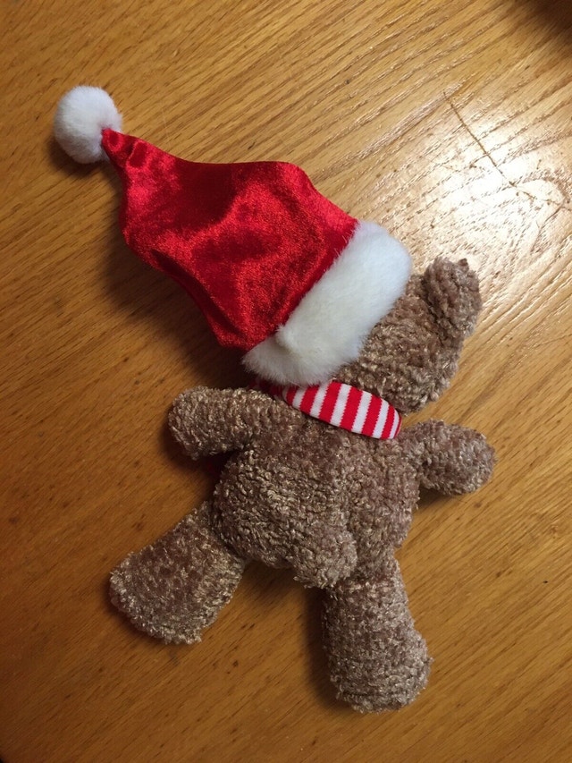 Sears exclusive Christmas Kringle 2000 Plush Bear 6" - photo 3