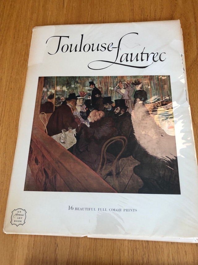 Toulouse-Lautrec, 16 Full Colour Prints, Abrams Art Book