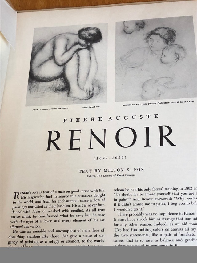 Renoir, 16 set Colourful Prints, Abram Art Book - photo 4